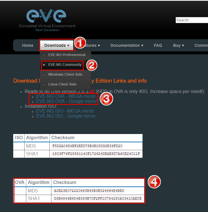 how to install and configure eve-ng